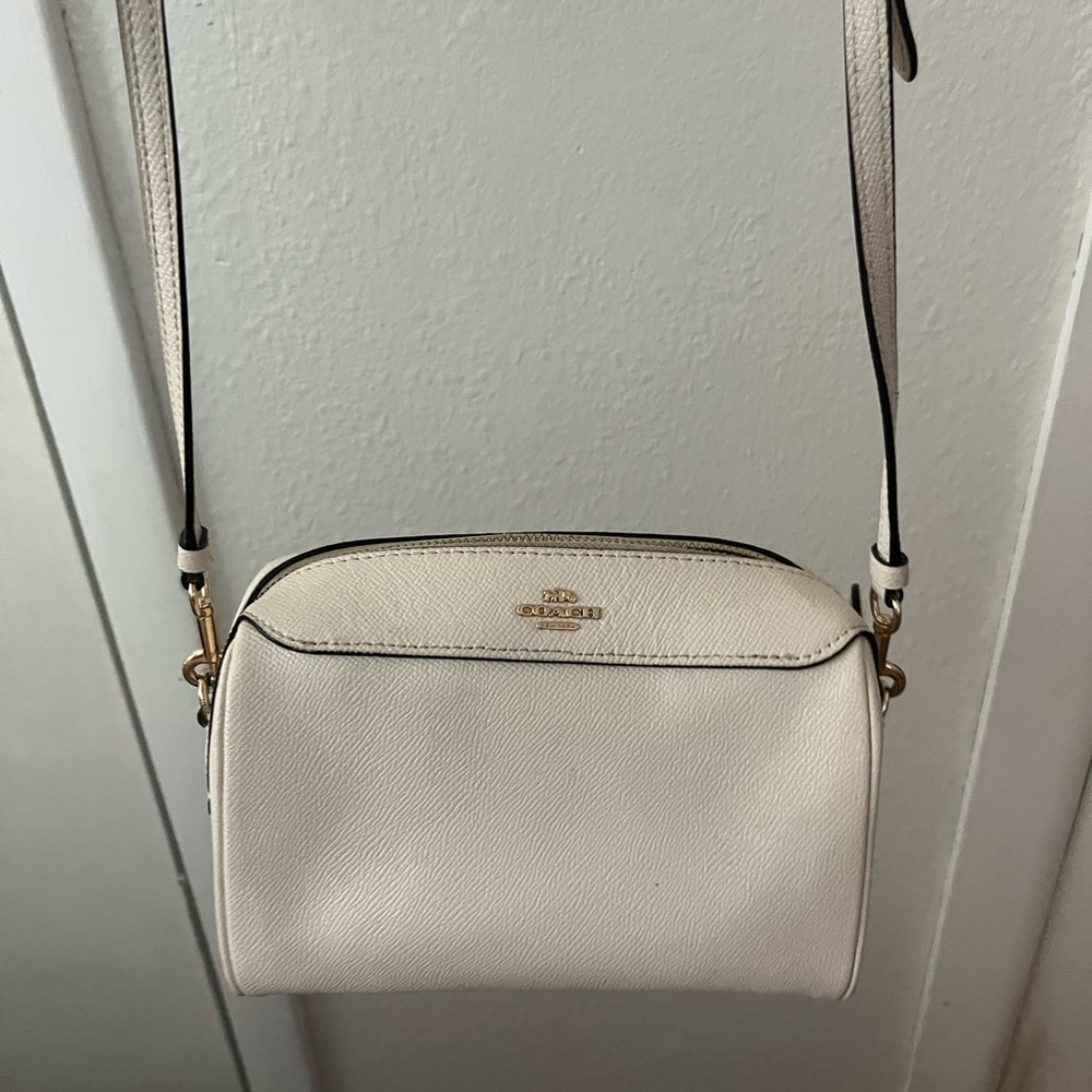 Coach White Crossbody Bag